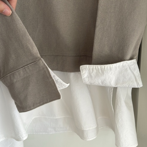 Anthropologie Mixed Media Eri + Ali Top - Picture 4 of 5